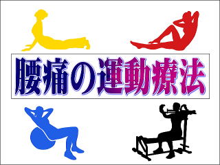 運動療法を行っている人達